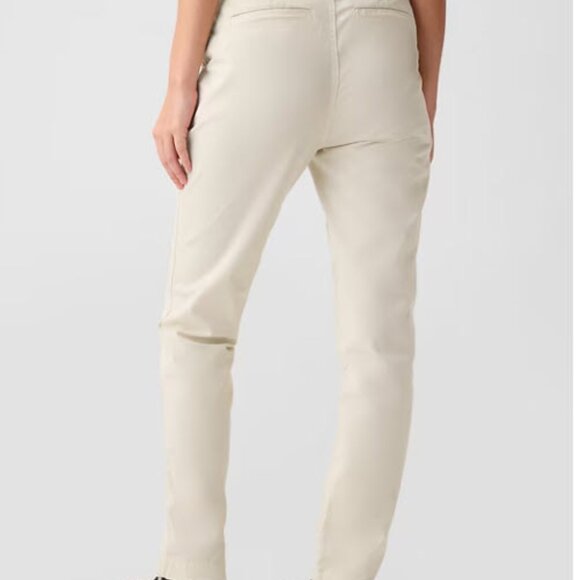 GAP Mid Rise Downtown Khakis in Chino Beige - Picture 2 of 5